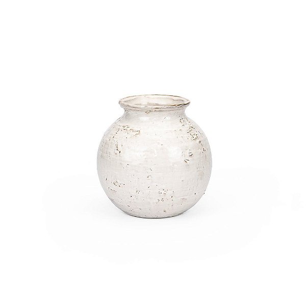 Vaso Bola Cerâmica Obelisco M 16x16x16cm - 1 Un