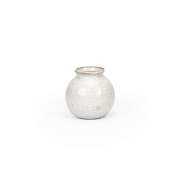 Vaso Bola Cerâmica Obelisco P 12x12x11,5cm - 1 Un
