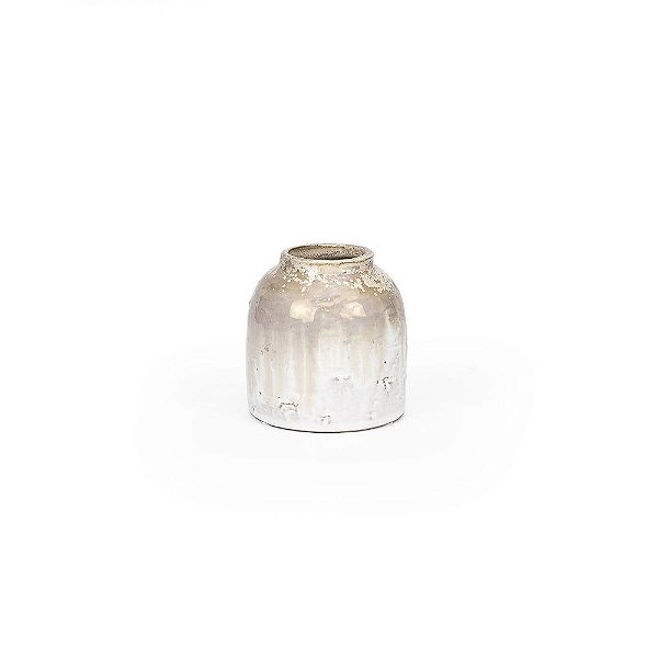 Vaso Degradê Cerâmica Obelisco P 10x10x10cm - 1 Un