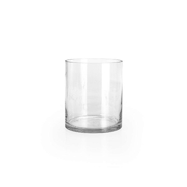 Vaso Cilindro Vidro G 17x17x20cm - 1 Un