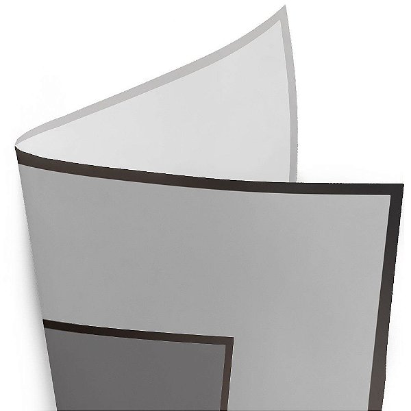 Folha Poli Quadrado Essencial Black 68x68cm - 50 Un