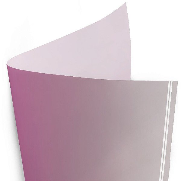 Folha Poli Quadrado Fosco Nuances Rose 68x68cm - 50 Un