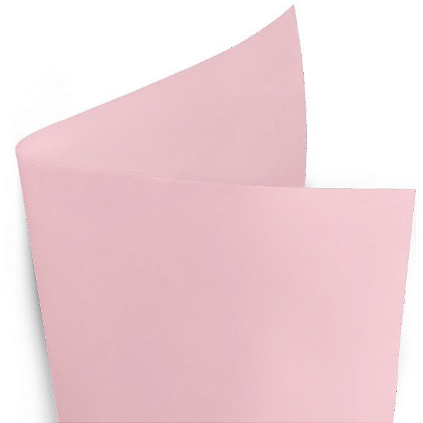 Folha Poli Quadrado Matte Rosa 68x68cm - 25 Un