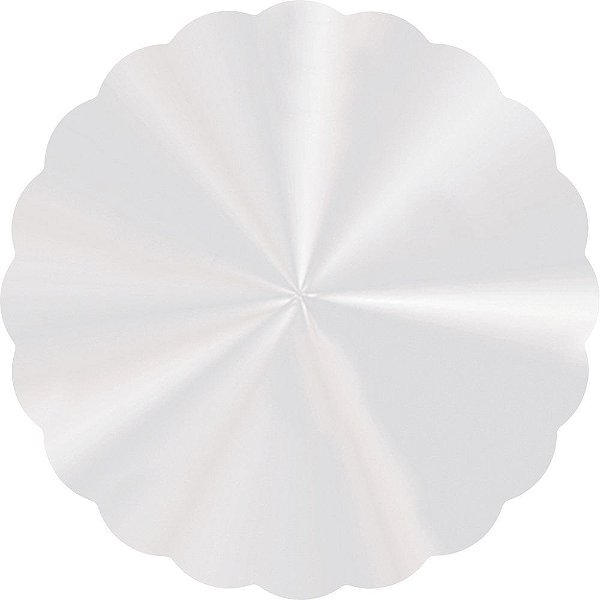 Folha Poli Redondo Incolor 48cm - 50 Un