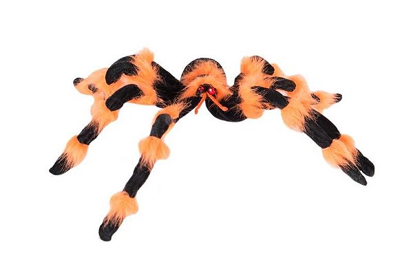 Aranha Halloween com Luz 70cm - 1 Un