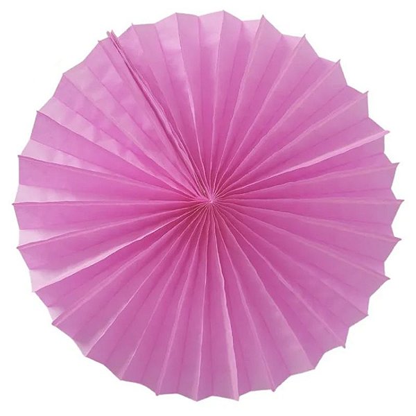 Enfeite de Papel Fiorata 30cm Rosa Choque - 1 Un