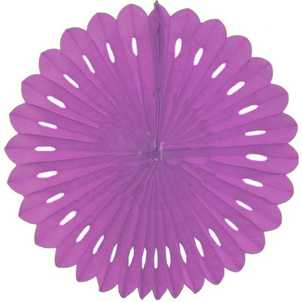 Enfeite de Papel Margarida Fiorata 63cm Rosa Choque - 1 Un