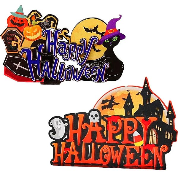 Painel Halloween 42x18cm Sortido - 1 Un