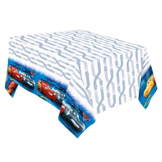 Festa Carros Disney - Toalha de Mesa Principal Papel Cars Disney 3