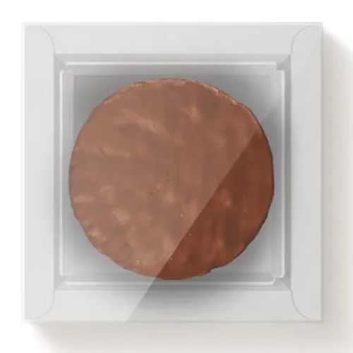 Caixa Para 1 Pão de Mel 9x9x4cm Branco - 50 Un