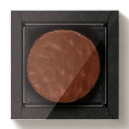 Caixa Para 1 Pão de Mel 9x9x4cm Preto - 50 Un