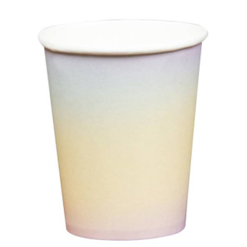 Copo de Papel 270ml Aquarela Candy Color - 10 Un