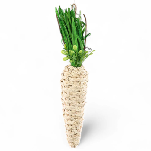 Cenoura Decorativa 33x6x6cm Bege - 1 Un
