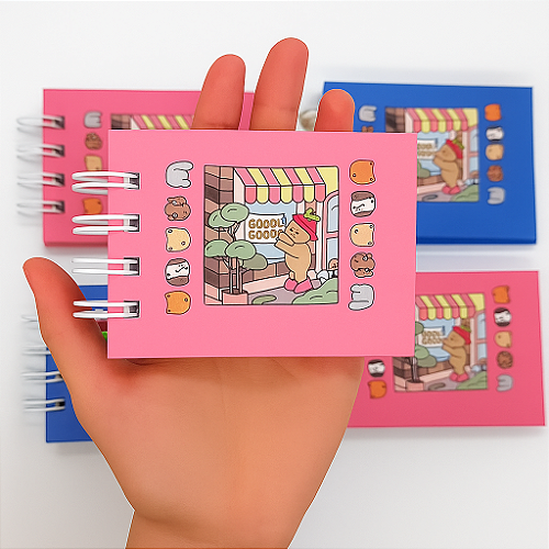 Lembrancinha Infantil - Chaveiro Mini Livro para Colorir Bobbie Goods - 1 Un