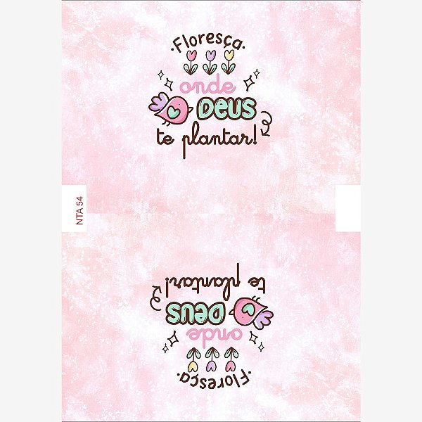 Necessaire Trapézio - Frases