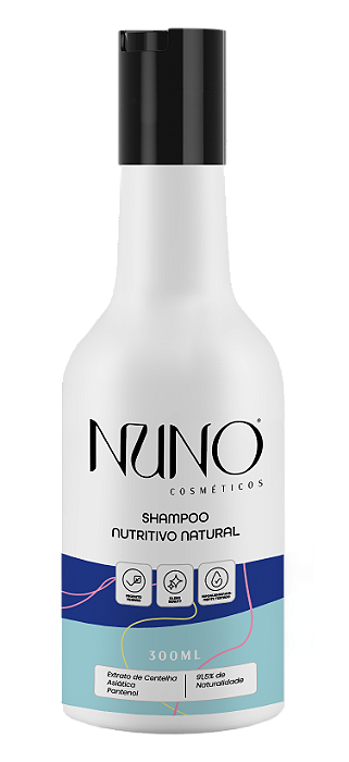 Shampoo Nutritivo Natural 300ml - Nuno