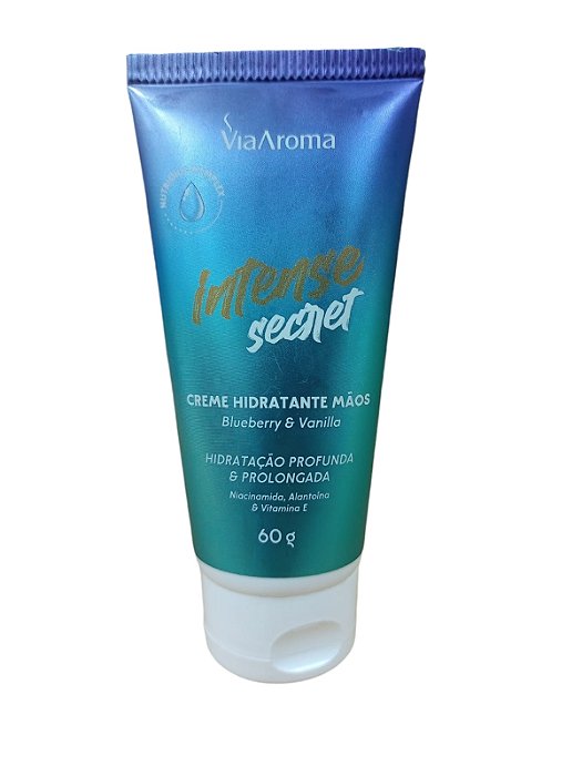 Creme Hidratante Desodorante Mãos Intense Secret Via Aroma - 60g