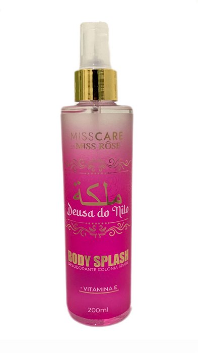 Body Splash Àrabe Deusa Do Nilo 200ml - Miss Rôse