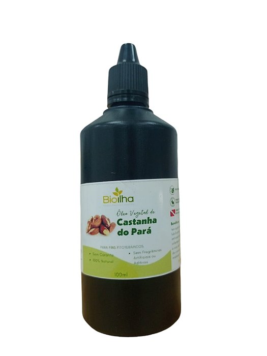 Óleo De Castanha Do Pará 100ml - Bio Ilha
