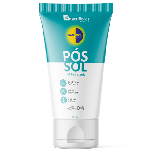 Gel Pós Sol Ozonizado 120ml - Natuflores