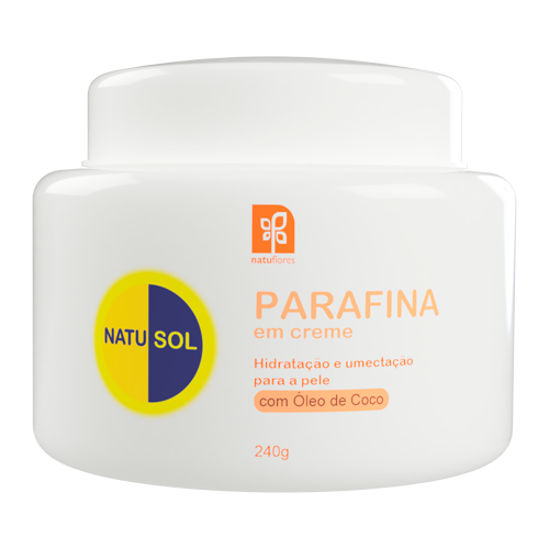 Parafina em Creme com Óleo de Coco