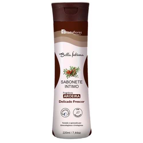Sabonete Íntimo Aroeira 220ml - Natuflores