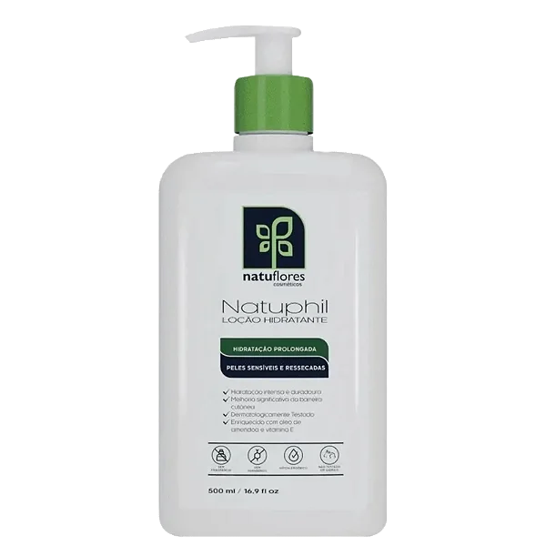 Loção Hidratante Hipoalergênica Natuphil 500ml