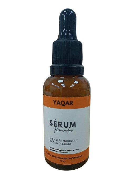 Sérum Facial Renovador Noite - Yaqar Cosméticos