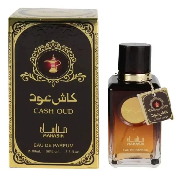 Perfume Cash Oud Unissex Eau De Parfum 100ml - Manasik