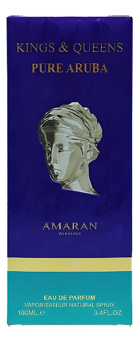Perfume Amaran Kings & Queens Pure Aruba Eau De Parfum - 100ml