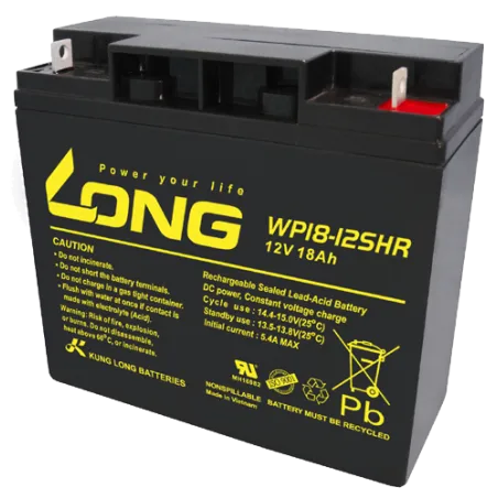 Bateria 12V 18ah LONG