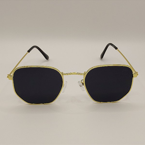 Geohex | Dourado e Preto