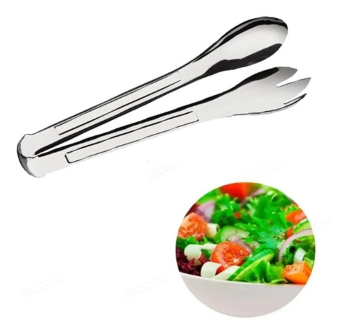 Pegador Pinça Multiuso Massas Carnes e Saladas 20CM Aço Inox PEG-60WP Western