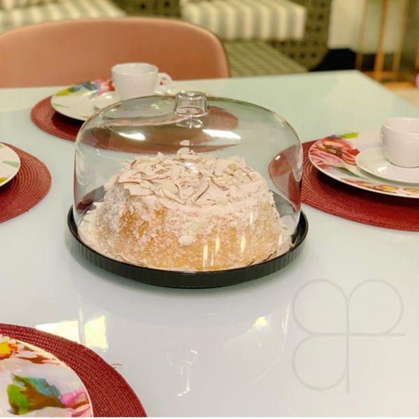 Boleira Redonda Serve Tudo Com Tampa Diamond 29 Cm 1746 Paramount