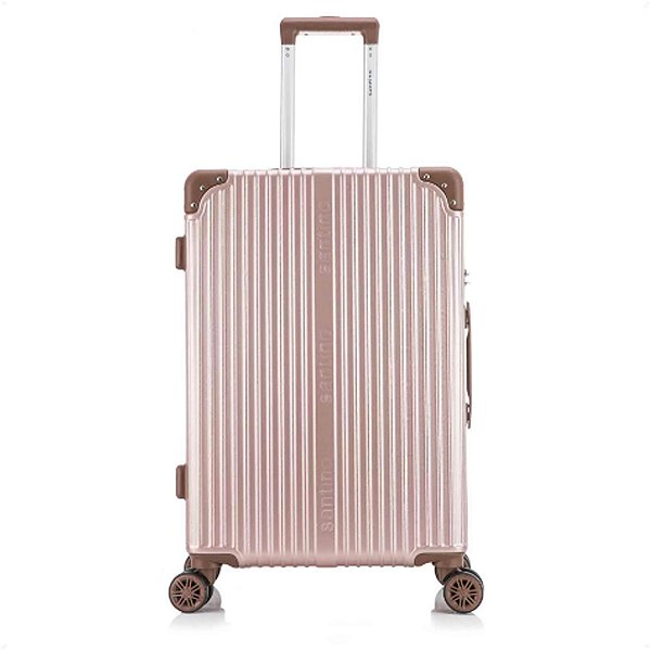 Mala de Viagem Palazzio Rígida 4 Rodas 360° Rosa M Santino Santino APLV191M05