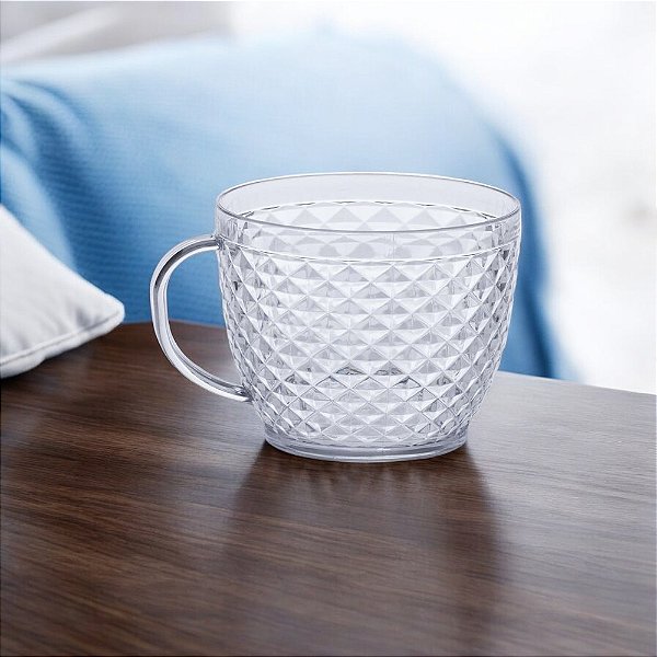 Tigela Bowl Em Acrílico Com Alça Luxxor 800ML 1146 Paramount