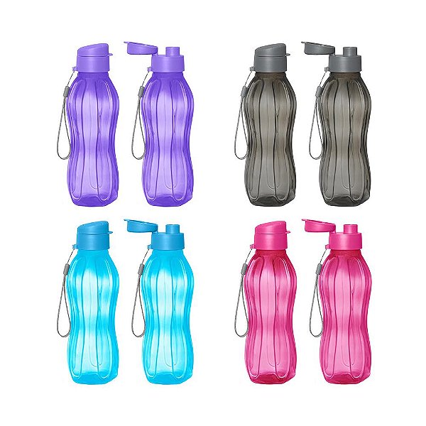 Garrafa Squeeze Fitness Colors Sortidas 900ml 26Cm Com Bico 	SQ900T Western