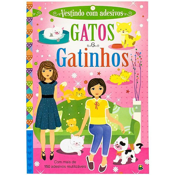 Vestindo Com Adesivos: Gatos E Gatinhos