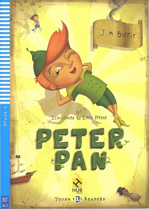 Peter Pan - Eli Young Readers - Stage 3 - Book With Audio
