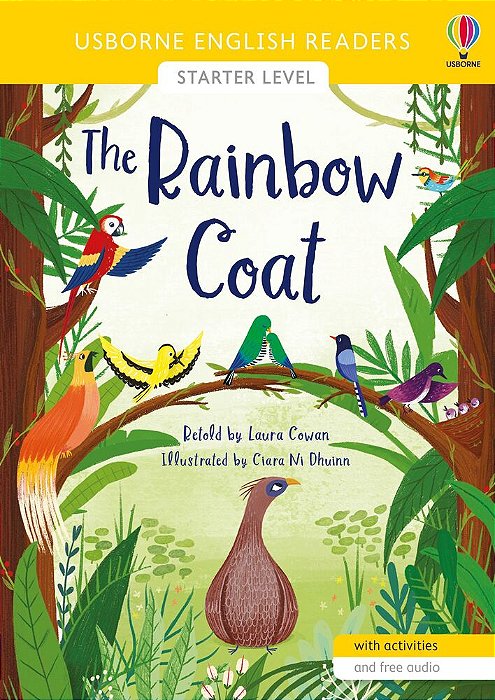 The Rainbow Coat - Usborne English Readers - Level Starter - Book With Activities And Free Audio