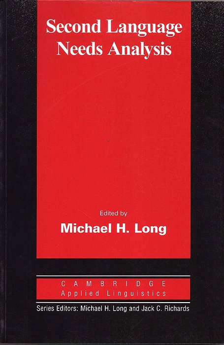 Second Language Needs Analysis