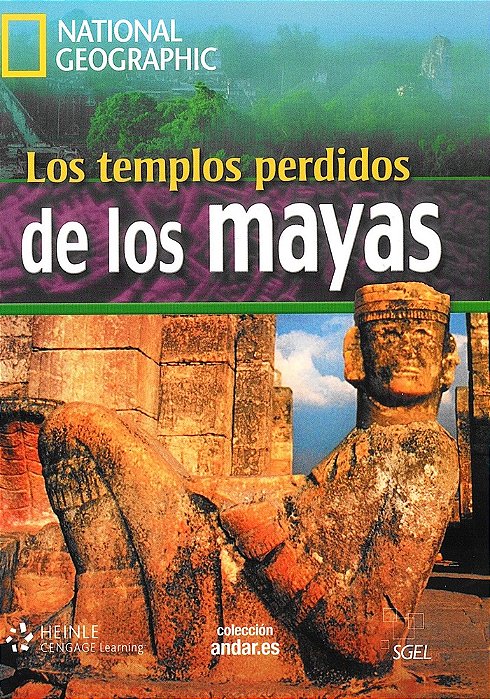 Los Templos Perdidos De Los Mayas - Colección Andar. ES - National Geographic - N. B1 - Libro Con Dvd