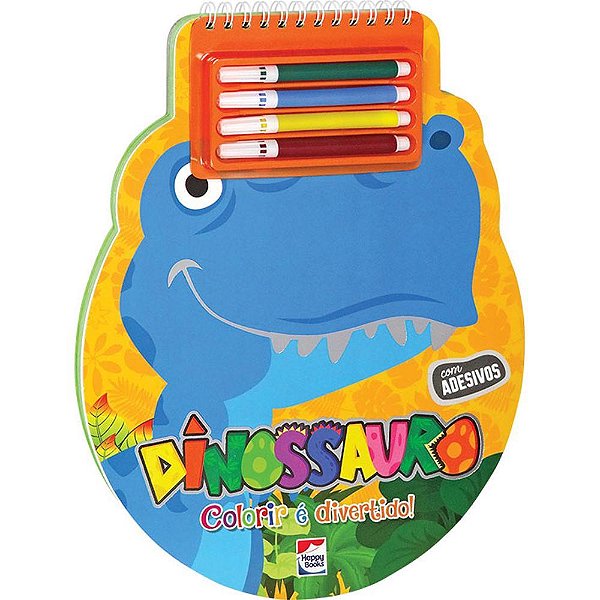 Colorir E Divertido Dinossauro
