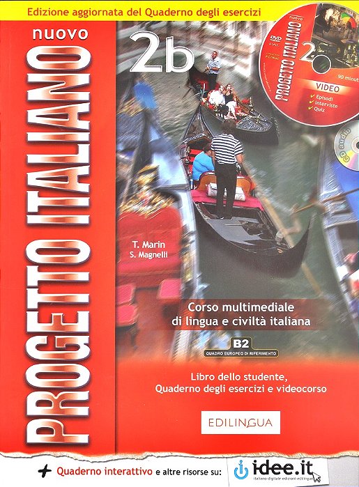 Nuovo Progetto Italiano 2B - Libro Dello Studente E Quaderno Degli Esercizi Con Dvd E CD Audio