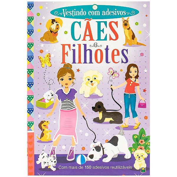 Vestindo Com Adesivos: Cães E Filhotes
