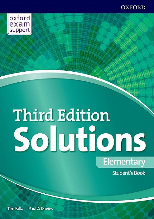 Solutions Elementary - Students Book With Online Practice - Third Edition..-