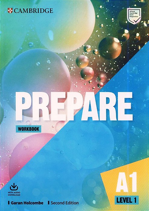 Prepare 1 - Workbook With Audio Download - Second Edition