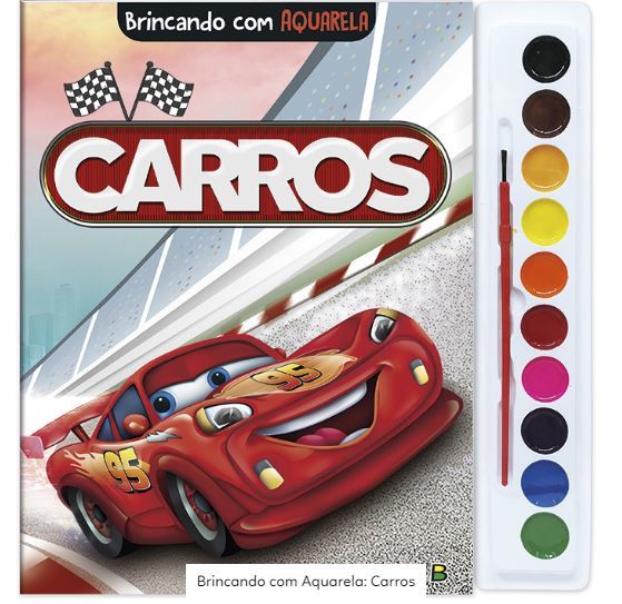 Brincando Com Aquarela: Carros