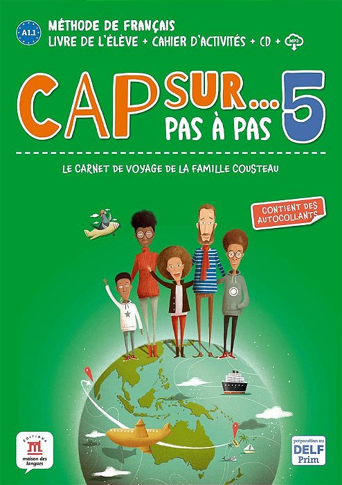 Cap Sur Pas À Pas 5 - Livre De L'Élève + Cahier D'Activités..-