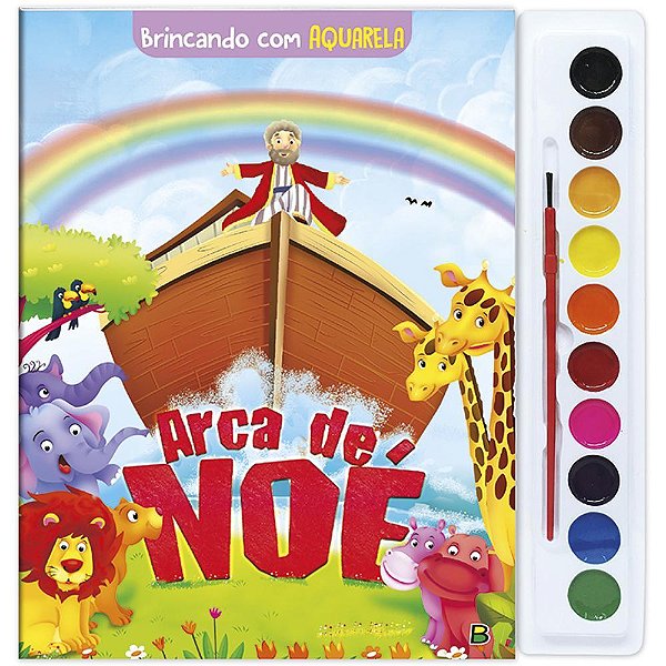 Brincando Com Aquarela: Arca De Noé